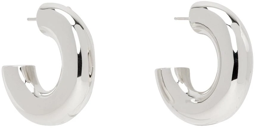 Sophie Buhai Silver Large Donut Hoop Earrings 2