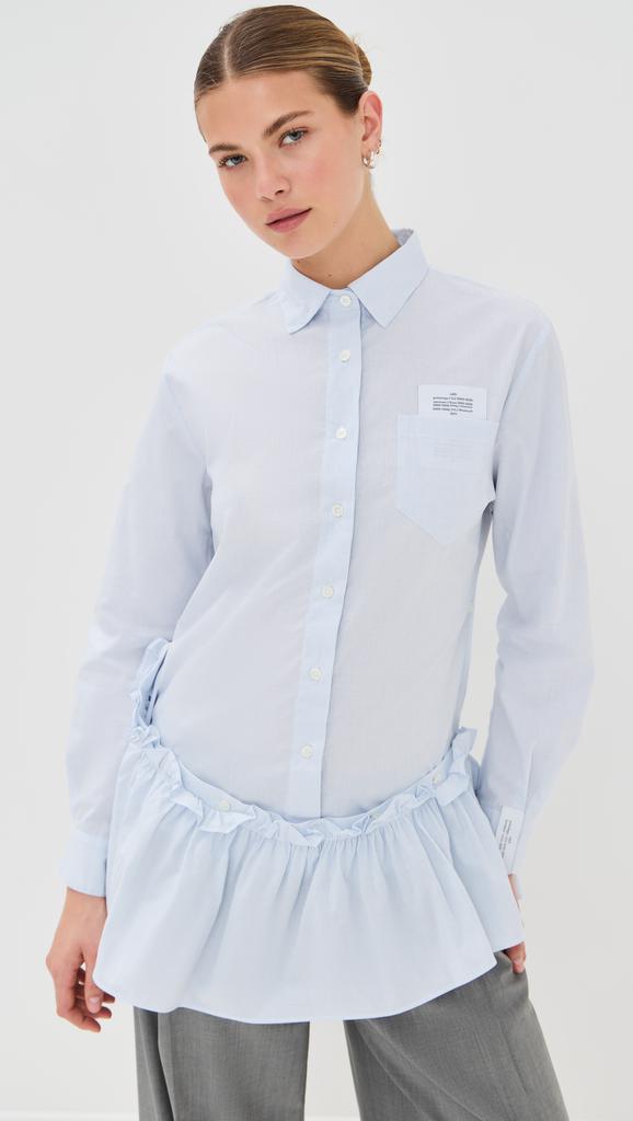 Rokh Tunic Shirt with Pleated Skirt