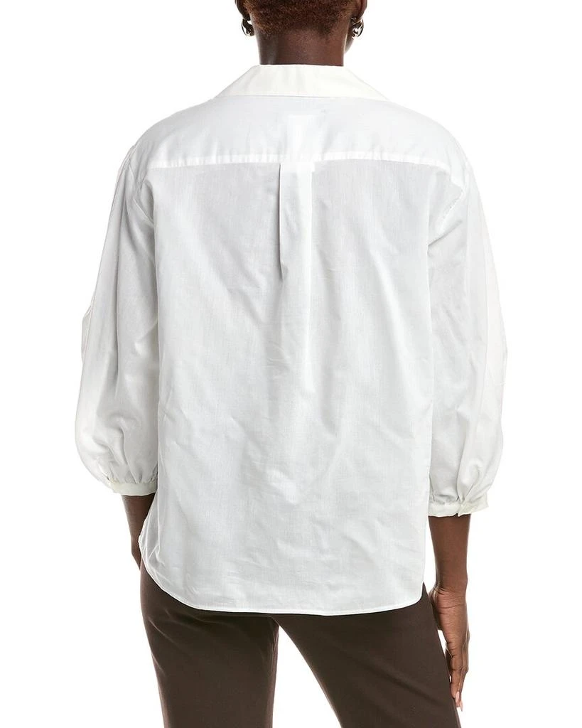 Max Mara Weekend  Ceci Silk-Blend Wrap Top 2