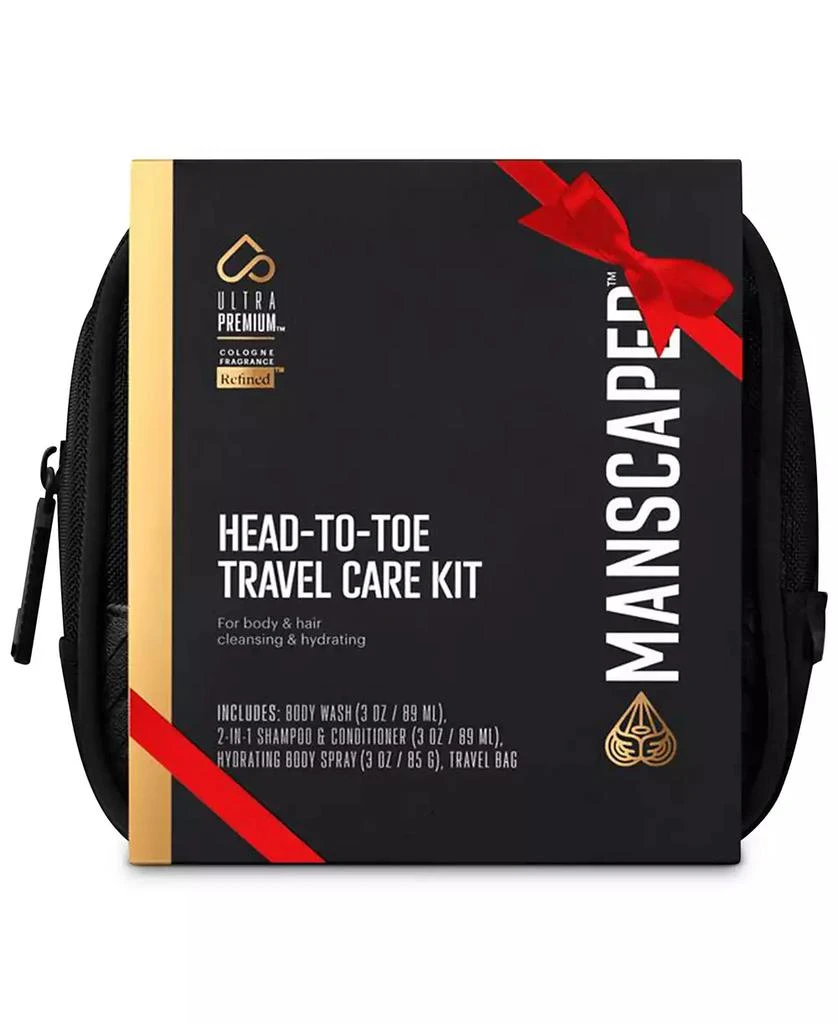MANSCAPED 3 Pc UltraPremium Head-to-Toe Travel Care Kit 1