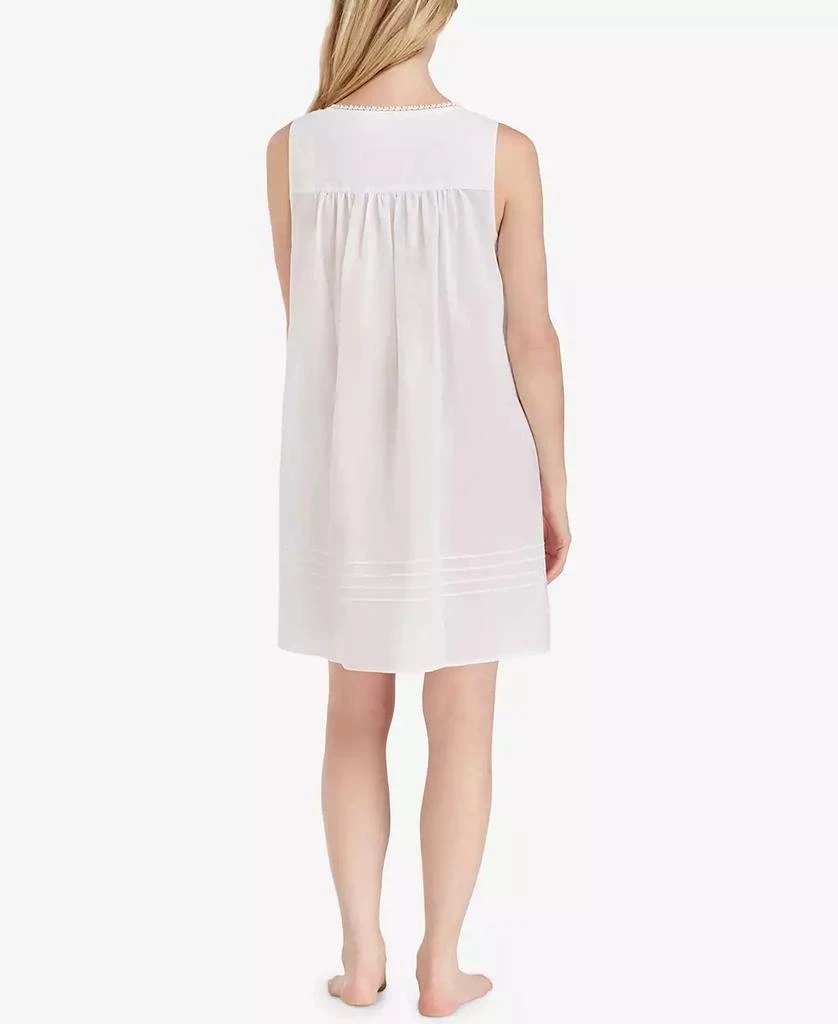 Eileen West Women
s Cotton Lace-Trim Nightgown 2