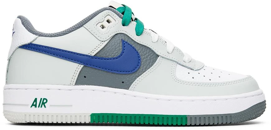 NIKE Kids Gray Air Force 1 LV8 Big Kids Sneakers 1