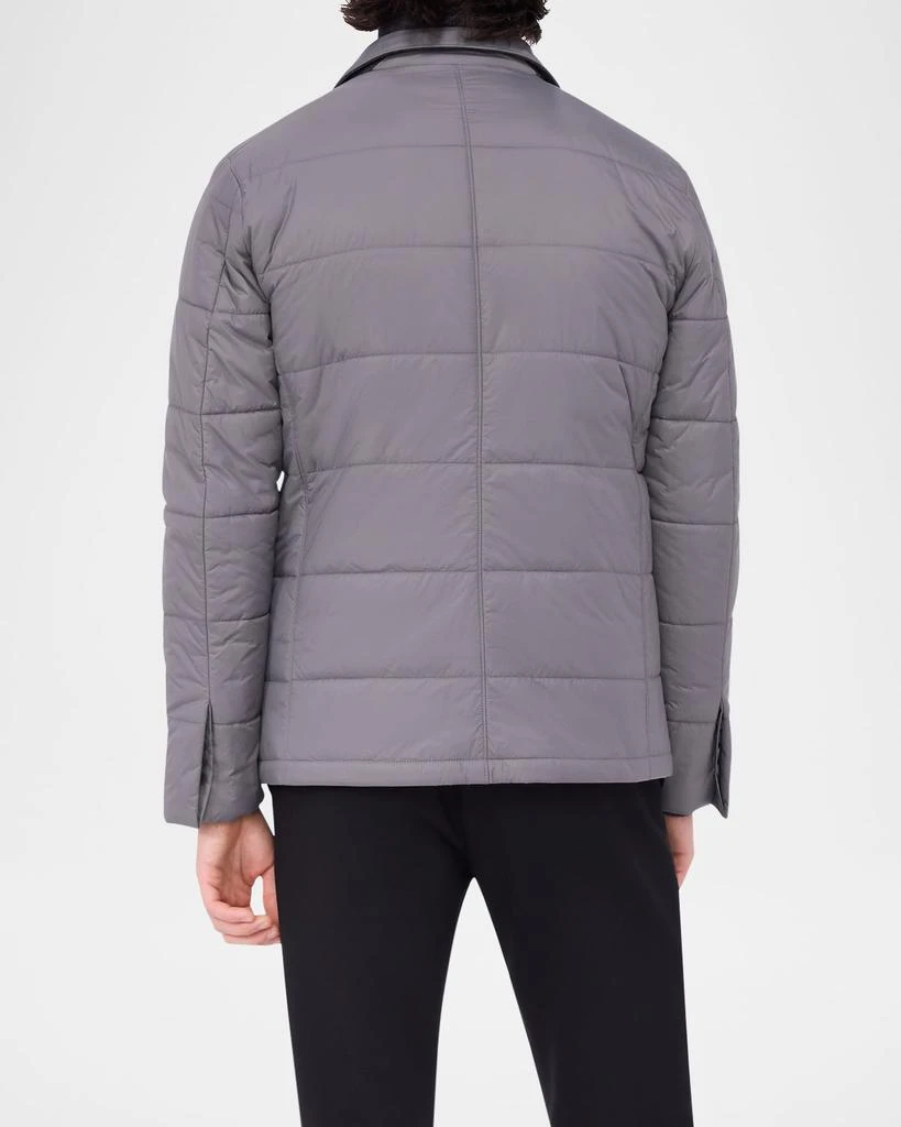 BUGATCHI Men's Padded Blazer Jacket with Bib 3