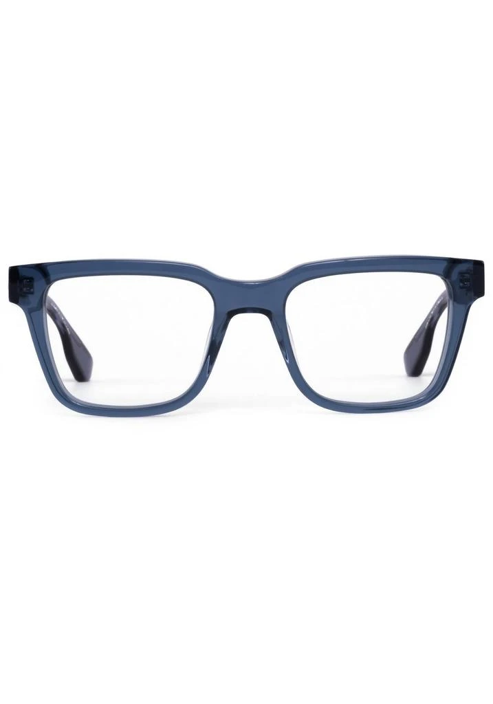 Krewe Unisex Lee Square Eyeglasses In Blue 2