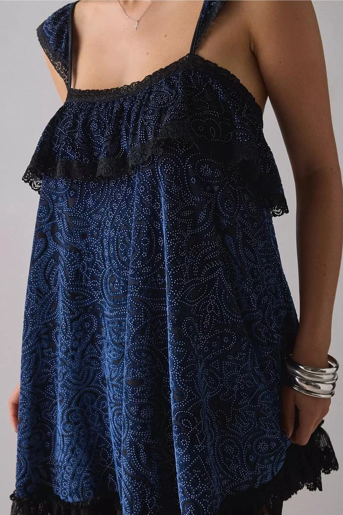 formal dress lace up back Primavera Couture Long Dress 4361 Black Gold / 10 main image 1