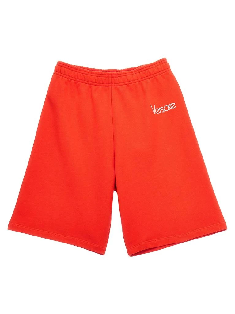 Versace 90s Vintage Logo Bermuda Shorts 1
