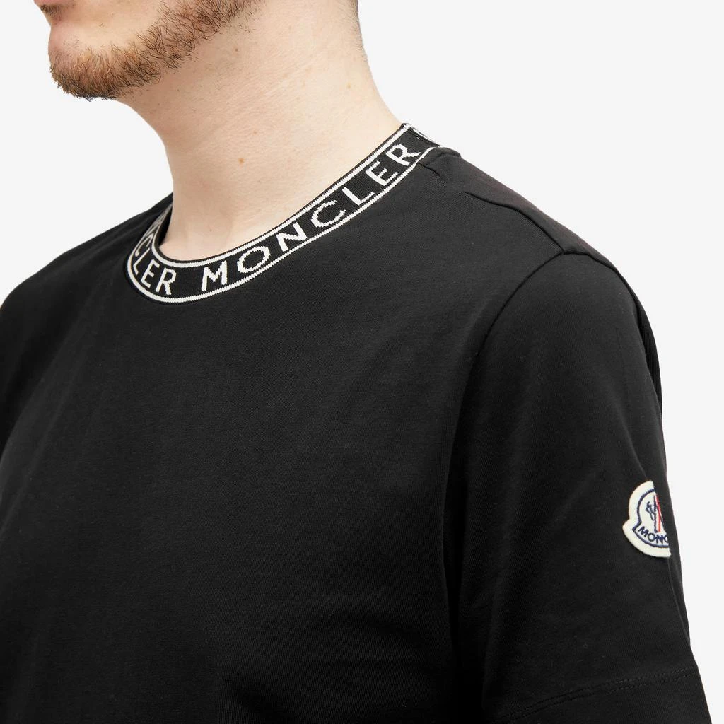 Moncler Moncler Collar Logo T-Shirt 5