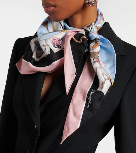 Dolce 
Gabbana Silk scarf 3