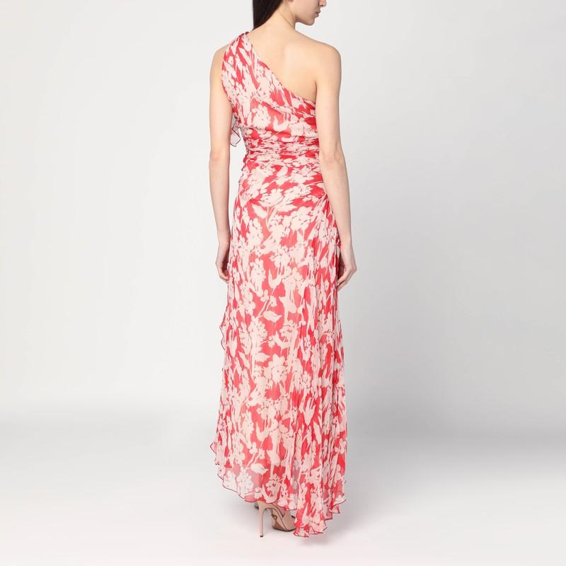 Victoria Beckham Women's One-Shoulder Draped Midi Dress