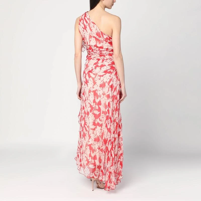 Victoria Beckham Women's One-Shoulder Draped Midi Dress 2