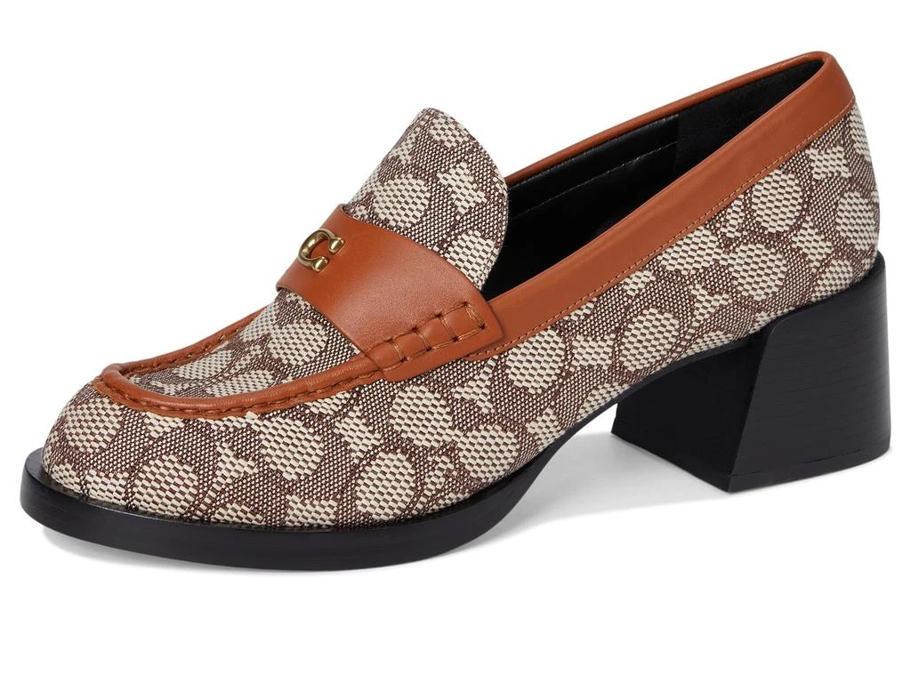 Coach Natalie Loafer In Signature Textile Jacquard 7
