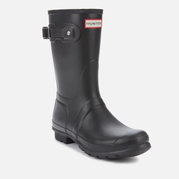 Hunter Hunter Women's Original Short Wellies - Black 1