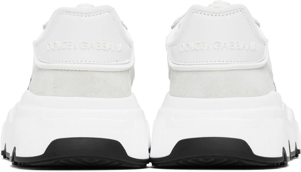 Dolce & Gabbana White Mixed-Material Daymaster Sneakers 2