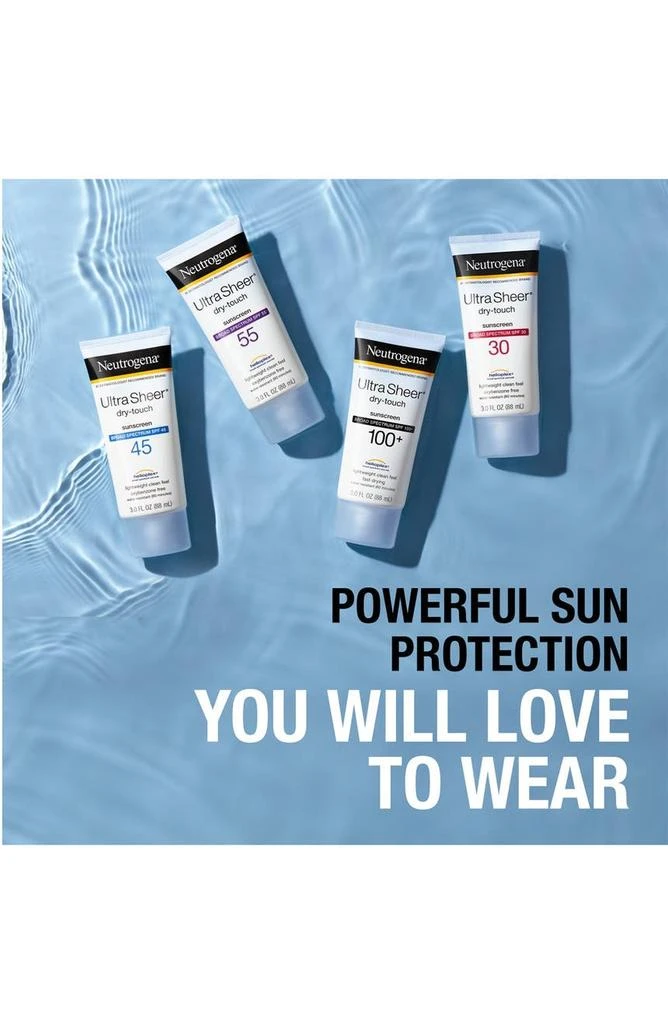 NEUTROGENA Ultra Sheer Dry-Touch SPF 45 Sunscreen - Set of 2 2