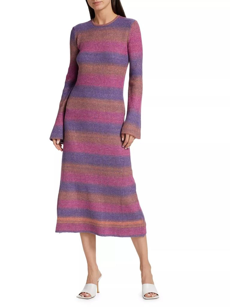 Simon Miller Axon Rib-Knit Midi-Dress 2