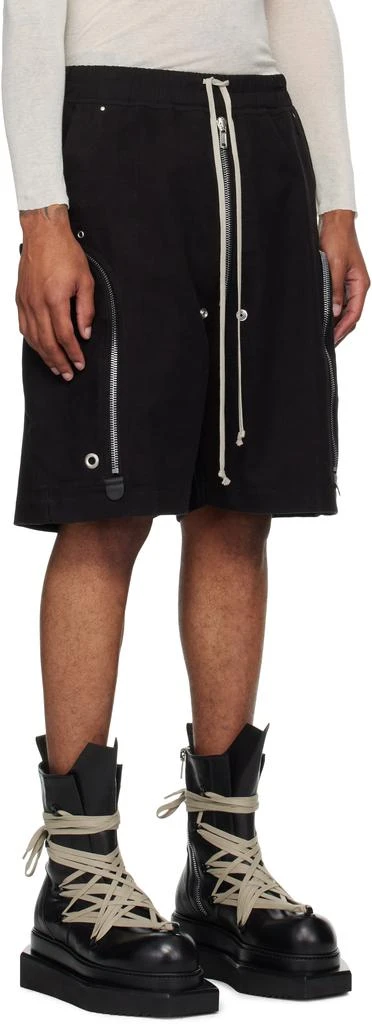 Rick Owens Black Concordians Bauhaus Bela Shorts 2