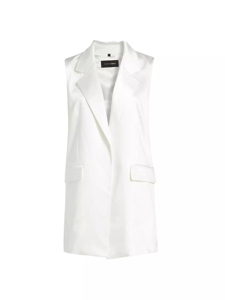 Kobi Halperin June Satin Longline Vest 1