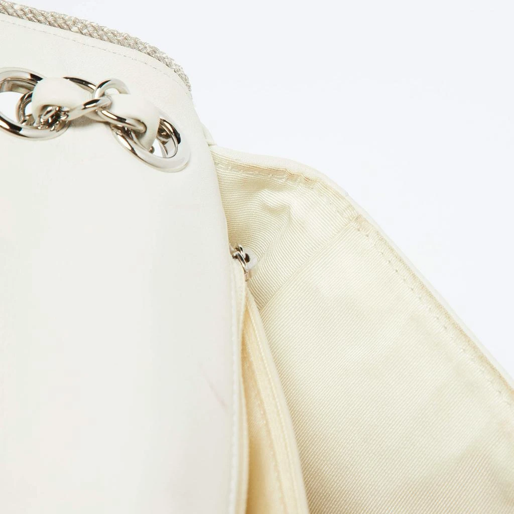Chanel Chanel White Quilted Leather Elementary Chic Flap Bag 10