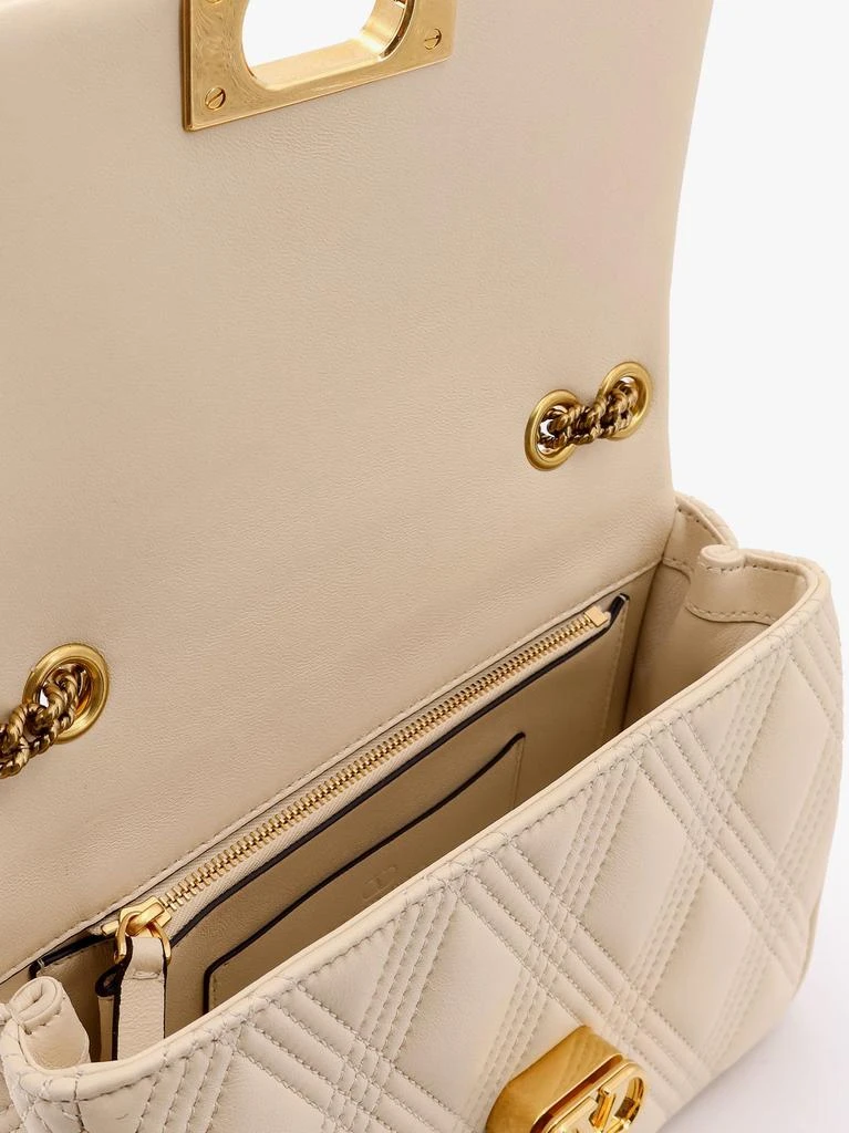 Valentino Valentino garavani quiltie 67 leather medium shoulder bag with chain 4