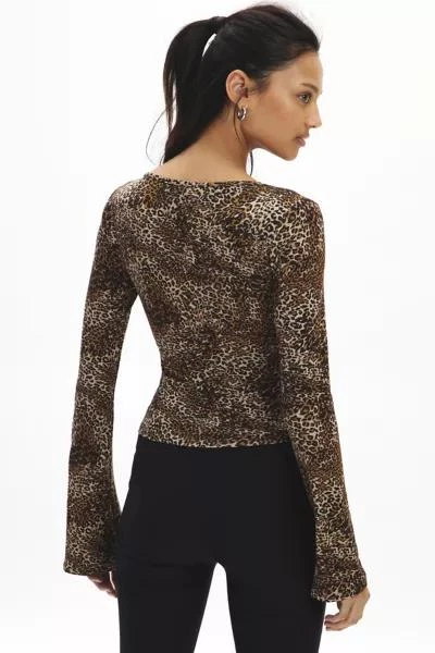 Silence + Noise Silence + Noise Sierra Keyhole Long Sleeve Top 4