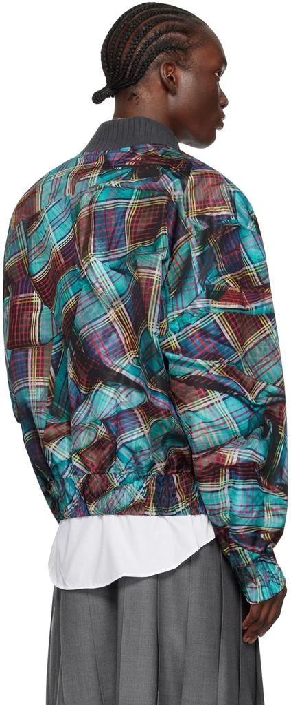 Vivienne Westwood Blue Bernardo Bomber Jacket 3