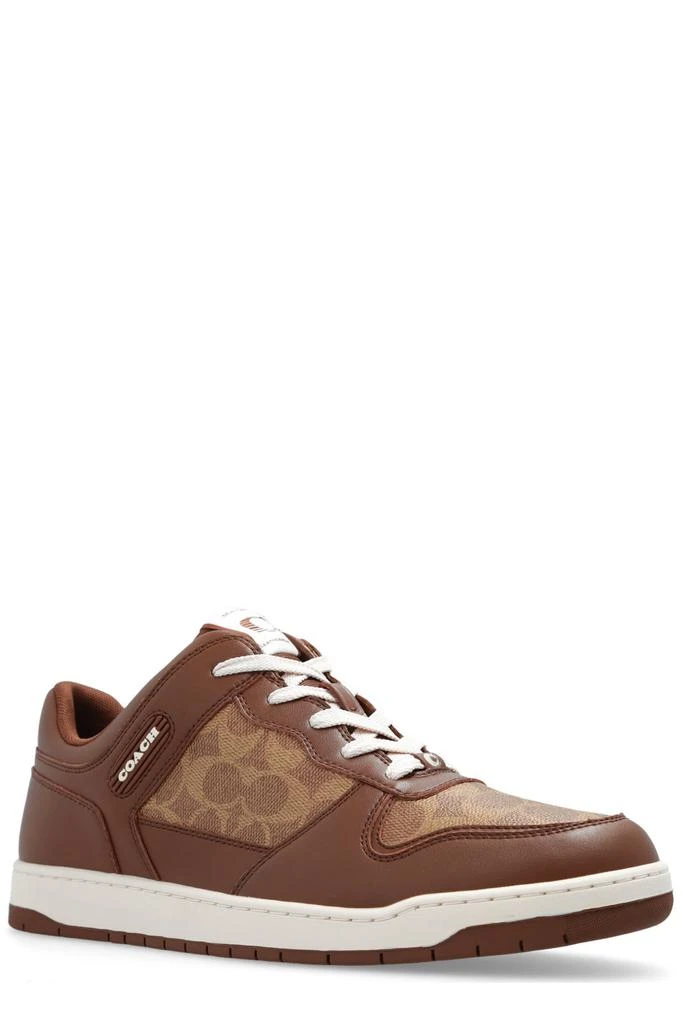 Coach Coach Logo Patch Lace-Up Sneakers 2