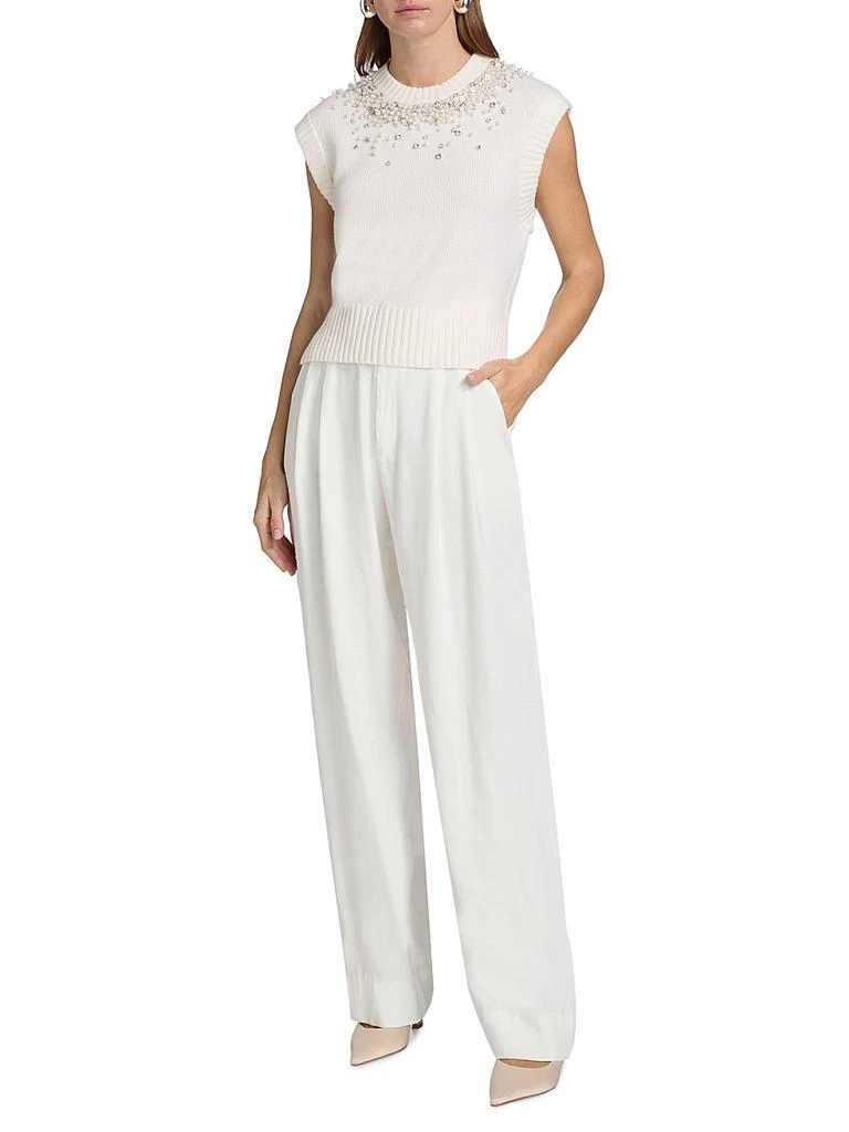 SIMKHAI Candra Embellished Sweater Vest 2