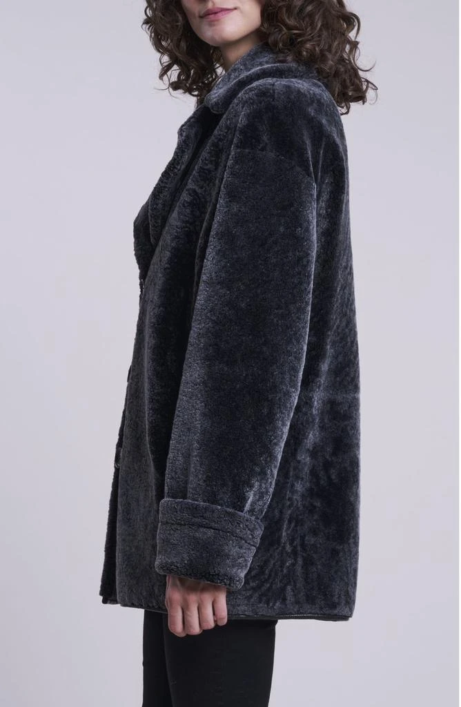 Blue Duck Oversize Genuine Shearling
Leather Jacket 3