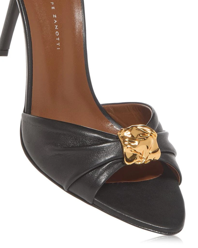 Giuseppe Zanotti Women's Clandestino Nugget Slide Sandals 5