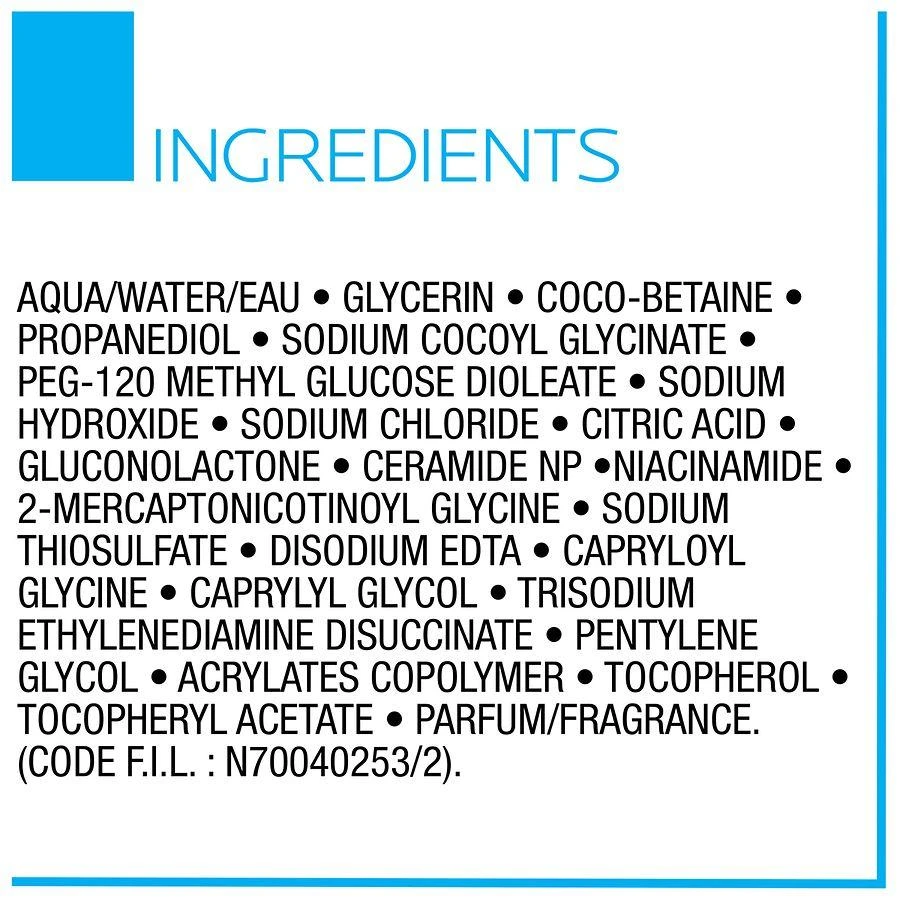 La Roche Posay Mela B3 Dark Spot Corrector Gel Facial Cleanser with Melasyl and Niacinamide 3