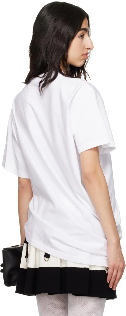 Charles Jeffrey Loverboy White Topsy Turvy T-shirt 3