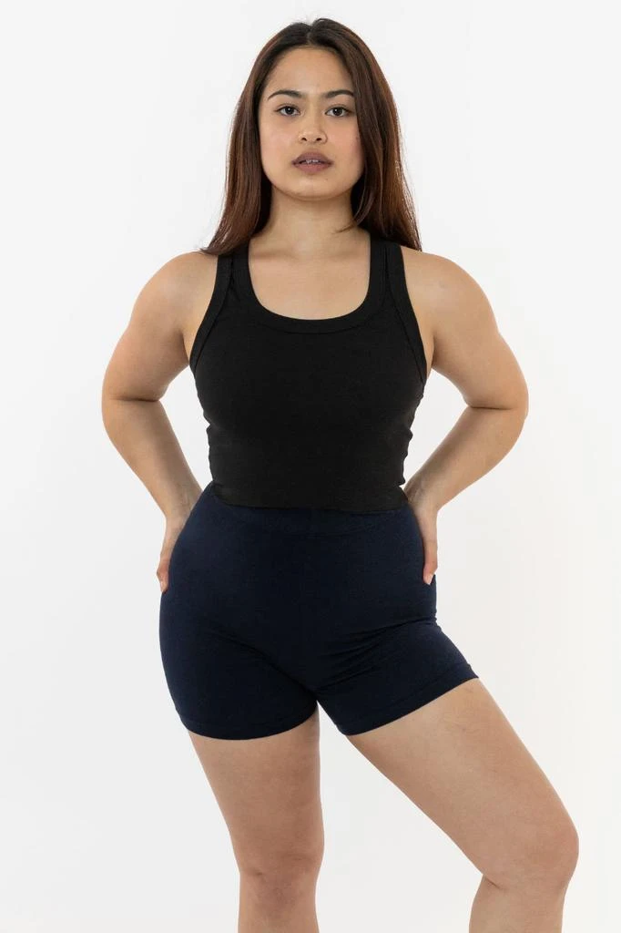 Los Angeles Apparel 4328 - Sporty Baby Rib Crop Tank 14
