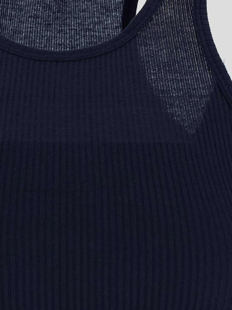 Alexander Wang Alexander Wang Logo Tag Ribbed Tank Top 3