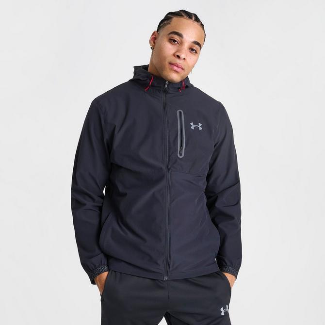 Shop Men's Under Armour Vanish Woven Full-Zip Jacket on Sale at