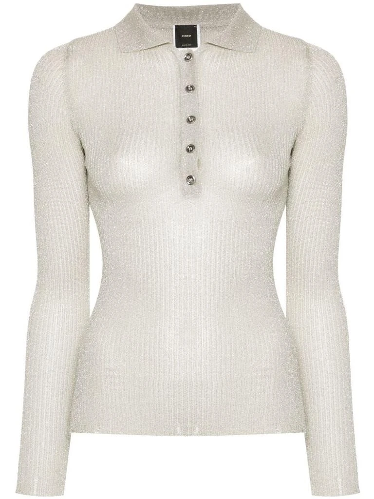 Pinko Pinko `Tino` Polo-Neck Sweater 1