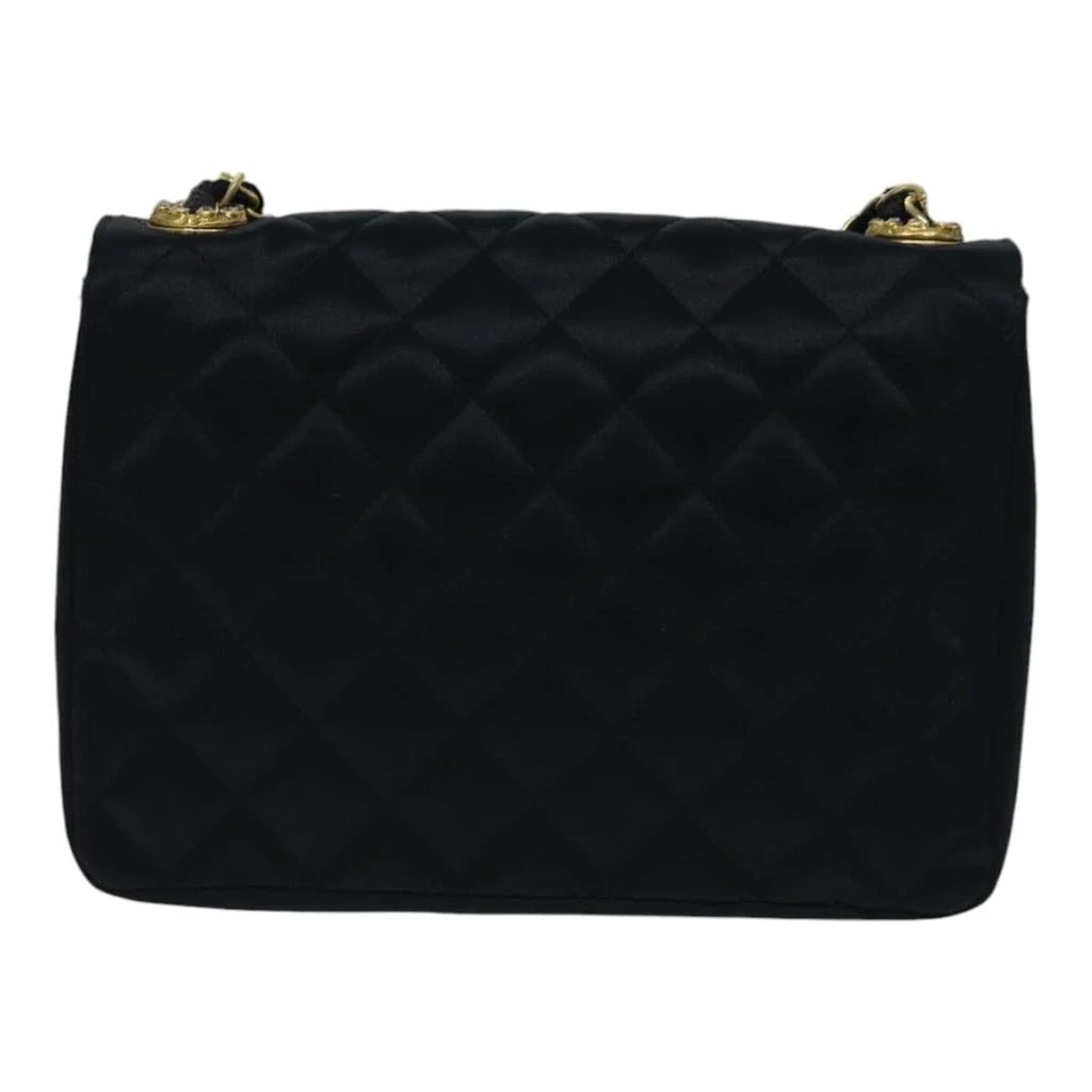 Chanel Envelope Compartment Flap Bag Silk Satin Bag (Pre-Owned) 2