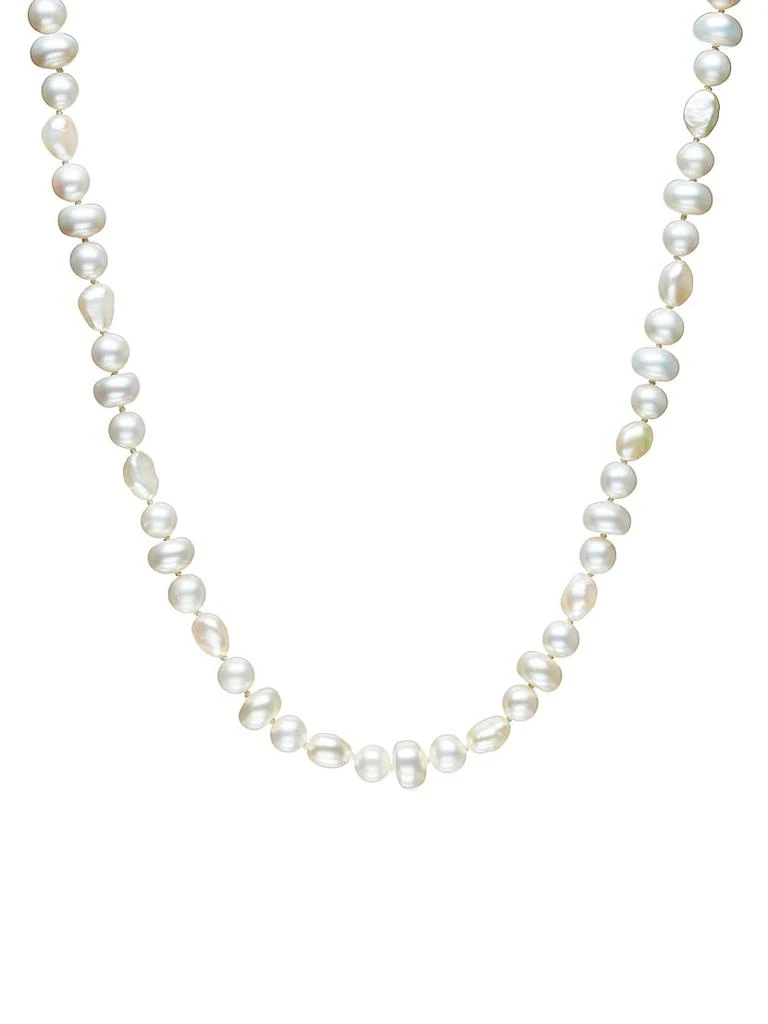 Sheryl Lowe Cultured Pearl Knotted Necklace 2
