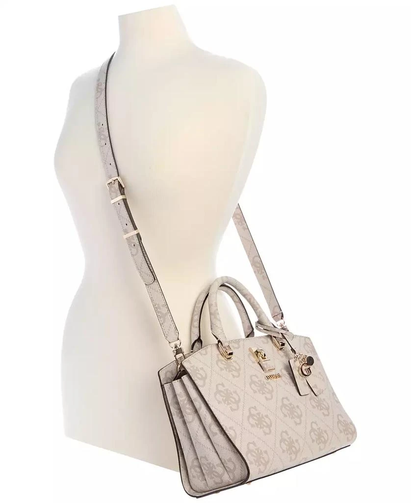 GUESS Queensland Luxury 4Q Oversized Logo Satchel Bag 2