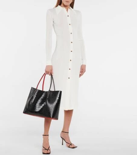 Christian Louboutin Cabarock Large studded leather tote 5