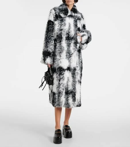 Ganni Faux fur coat 6