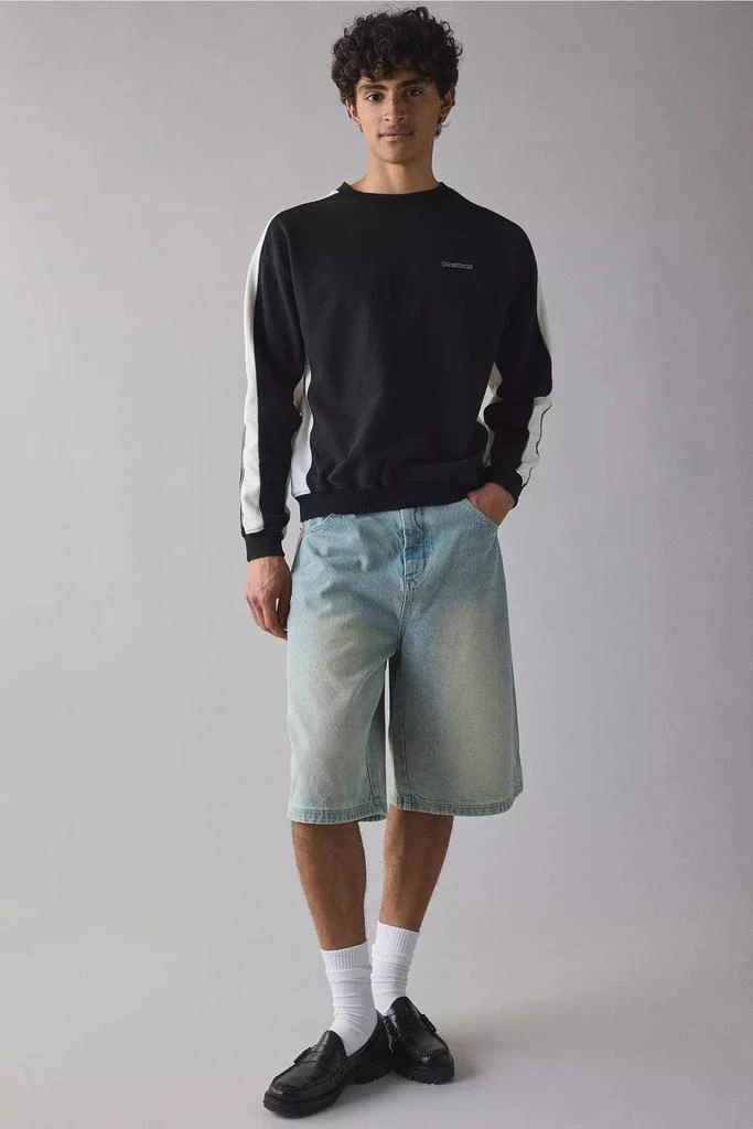 iets frans iets frans… Paneled Crew Neck Sweatshirt 3