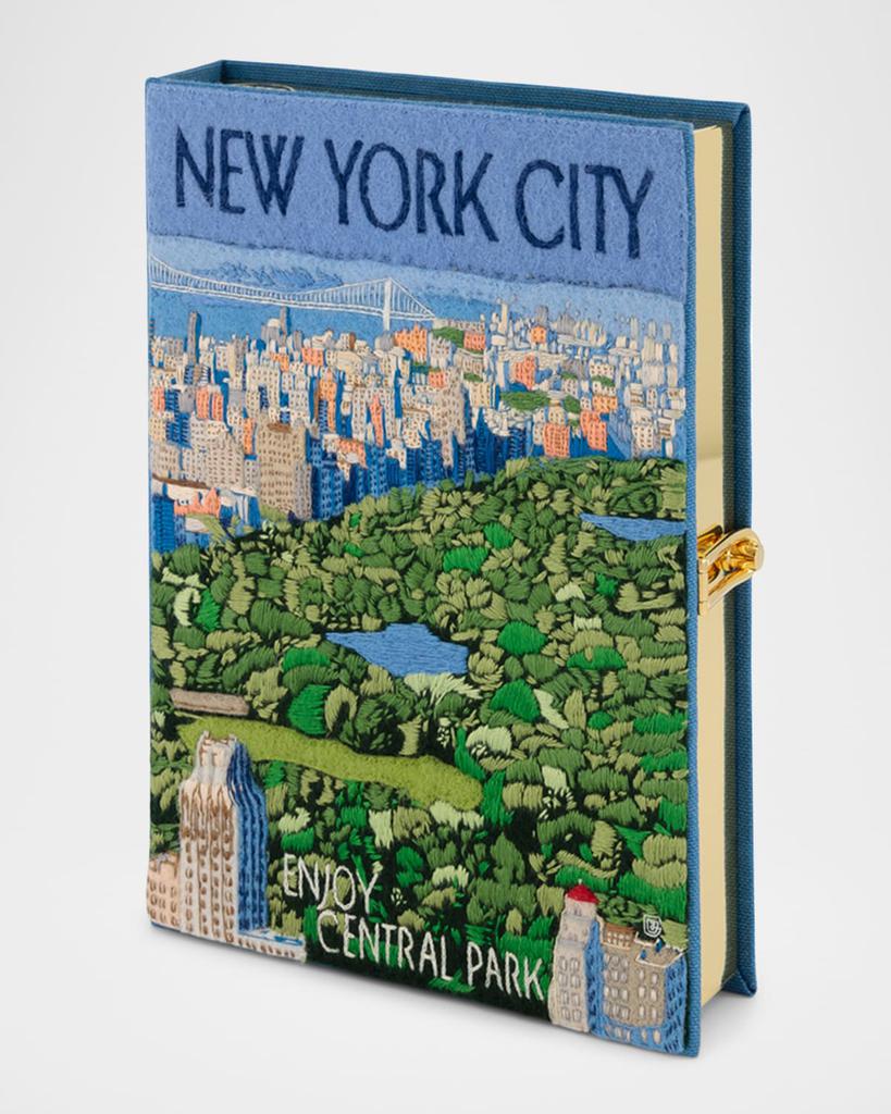 Olympia Le-Tan New York City Book Clutch Bag