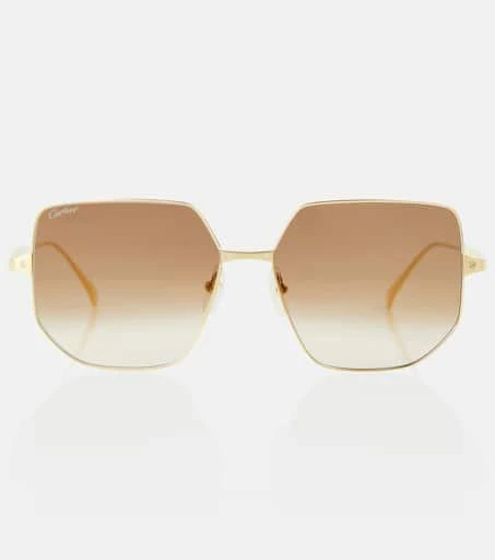Cartier Eyewear Collection Santos de Cartier square sunglasses 1