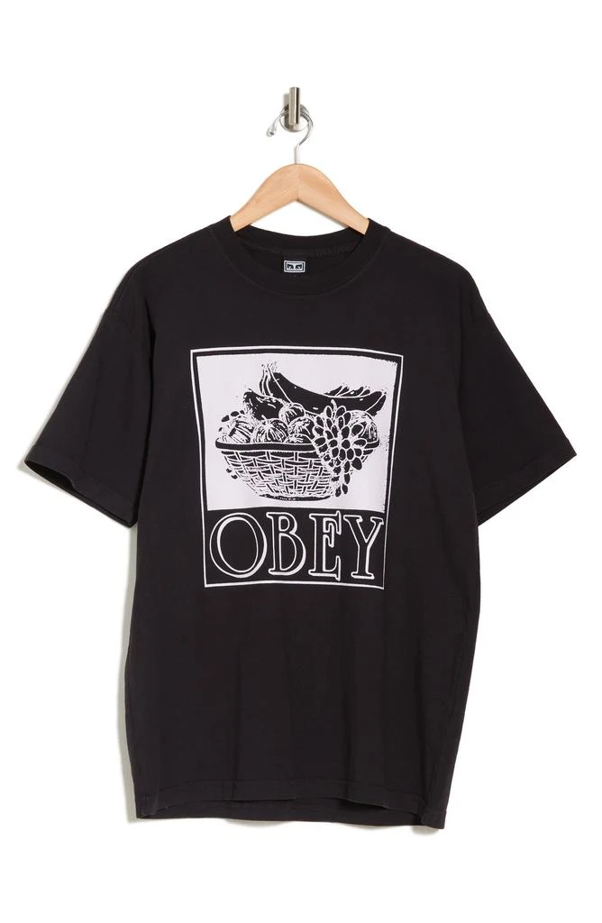 Obey Fruit Basket Graphic T-Shirt 3