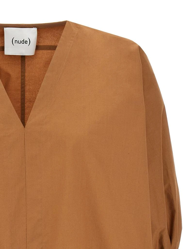 Nude Nude Blouse 3 4 Sleeve Top 3