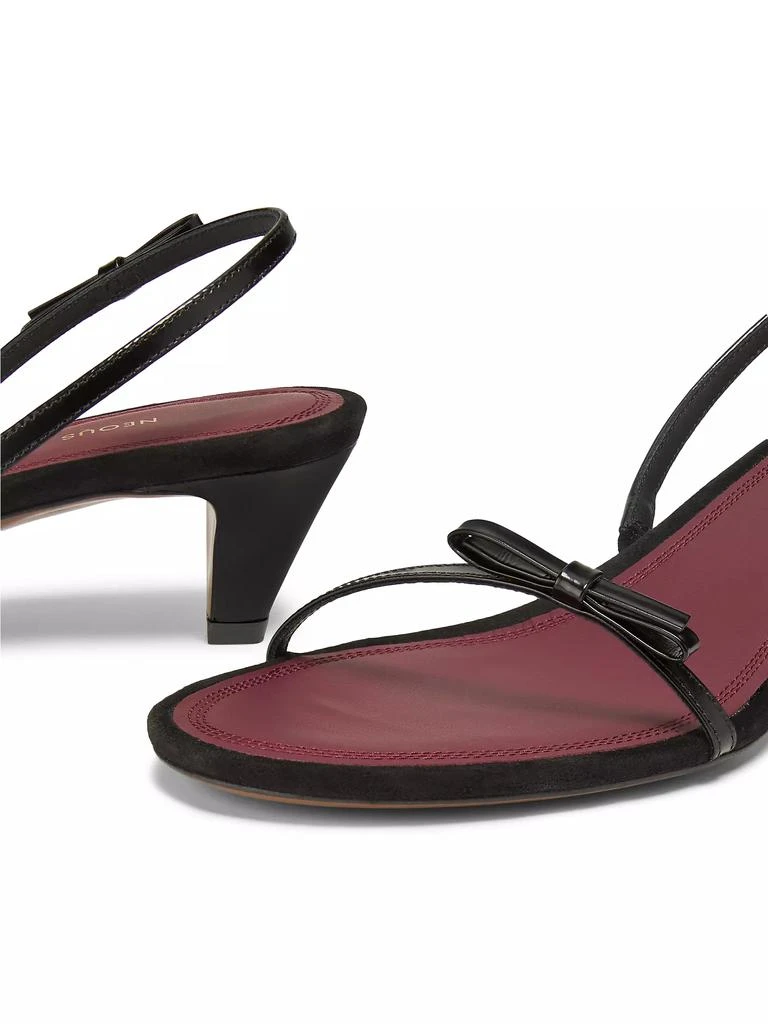 NEOUS Diwo 40MM Leather Slingback Sandals 6