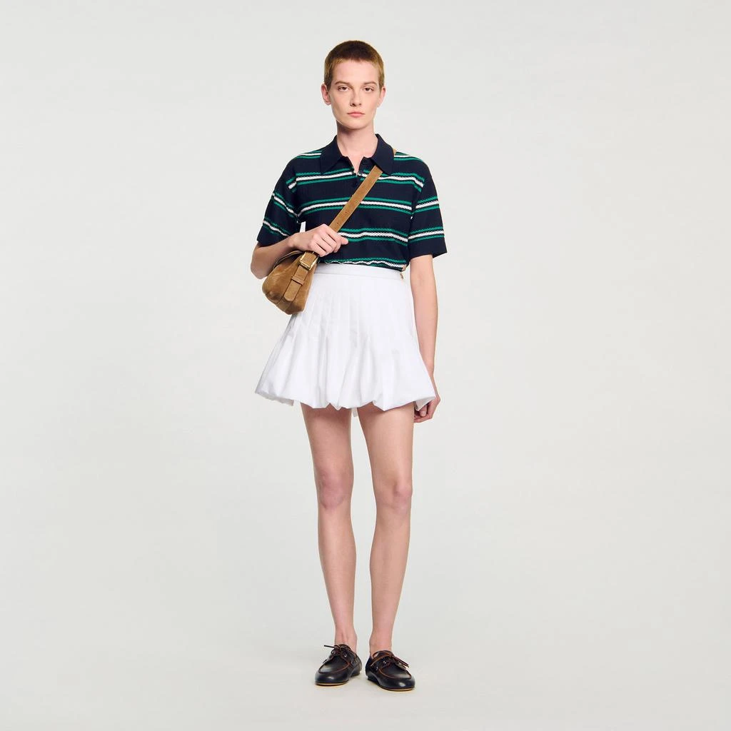 Sandro Mini bubble skirt 1