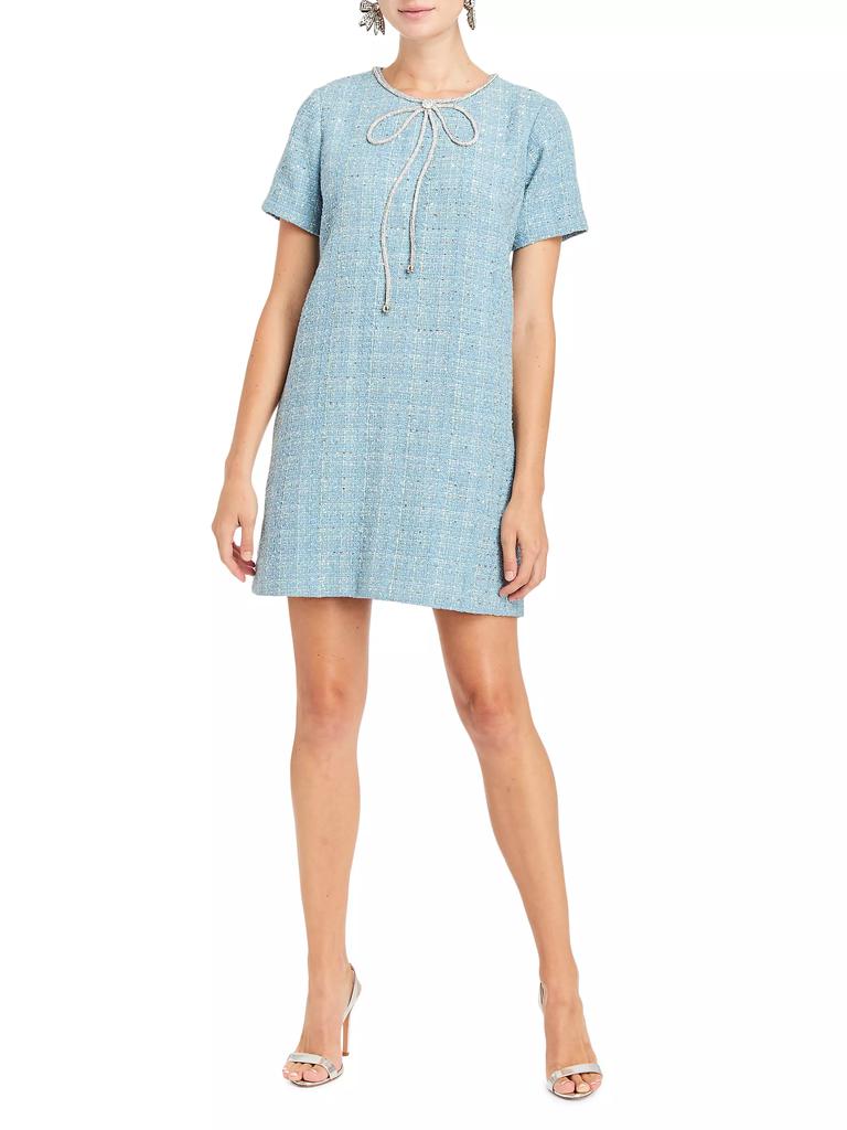 Mestiza New York Ainslee Tweed Shift Minidress