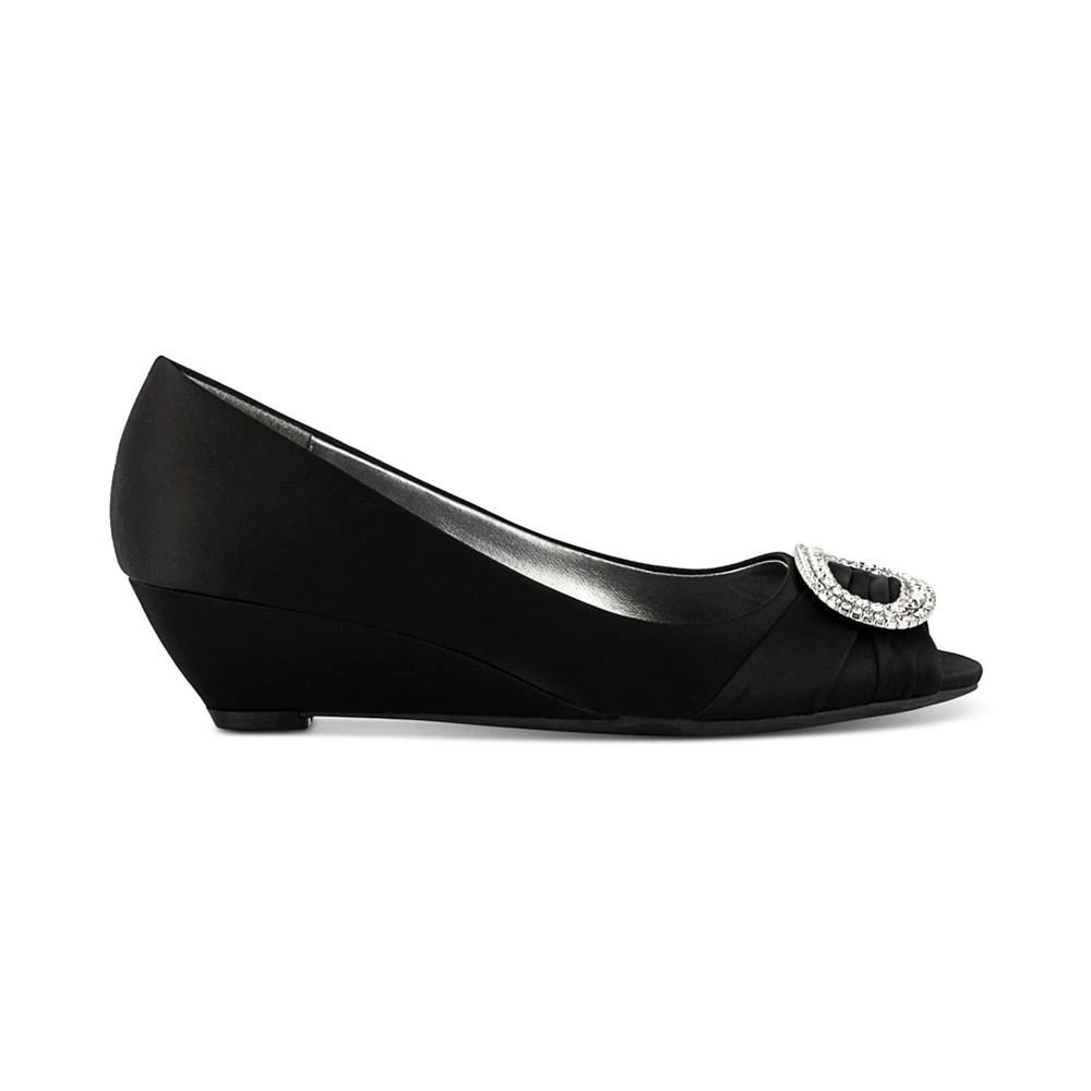 Karen Scott Ramonaa Embellished Evening Wedge Pumps, Created for Macy's 2