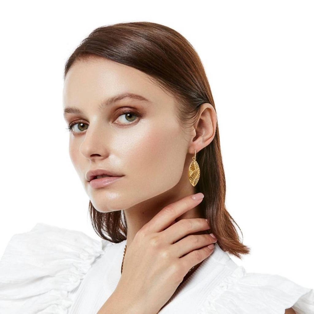 Brighton Women's Palmetto French Wire Earrings In Gold